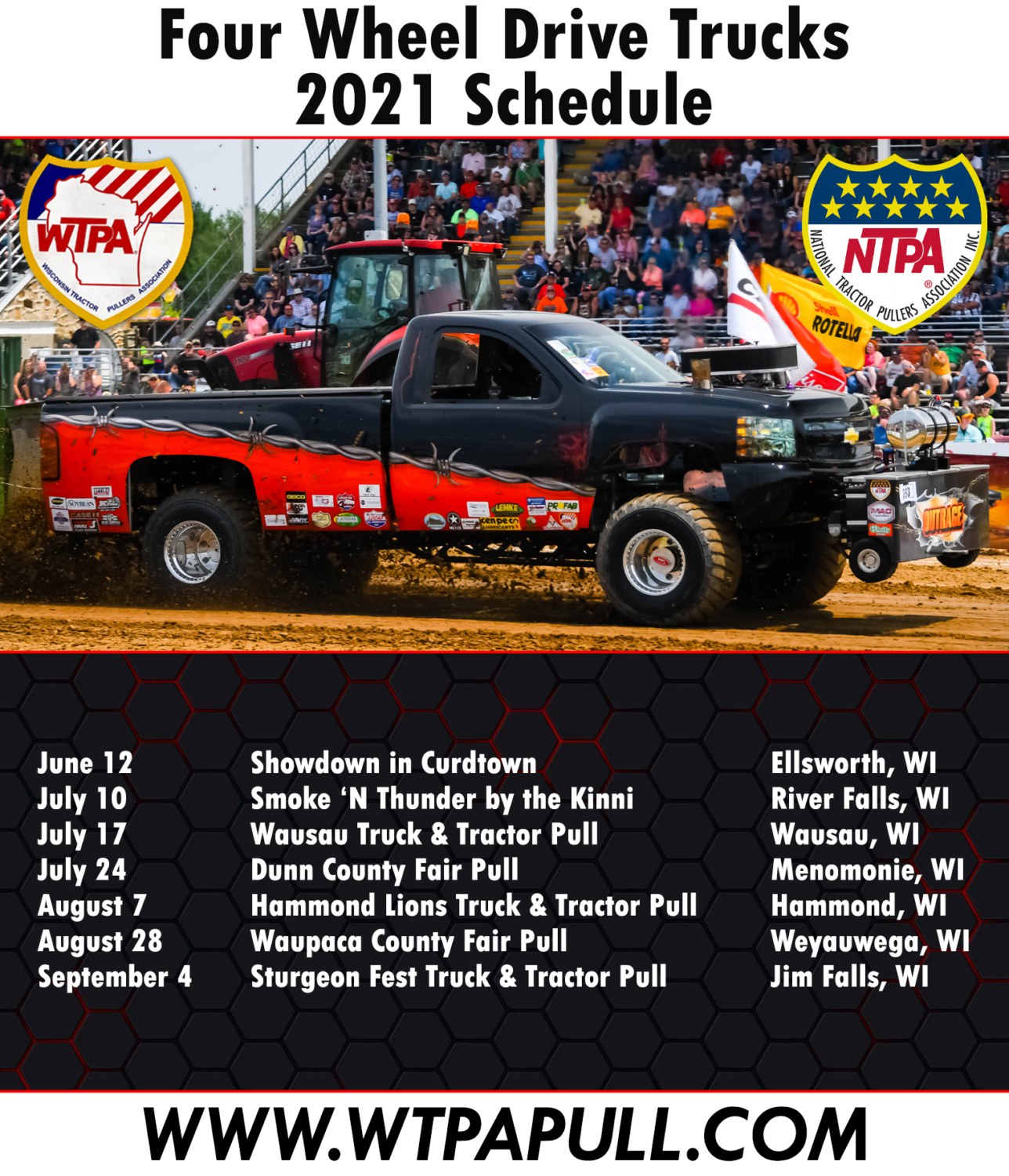 2021 Class Schedules – Wisconsin Tractor Pullers Association 2021 Class Schedules – Wisconsin Tractor Pullers Association