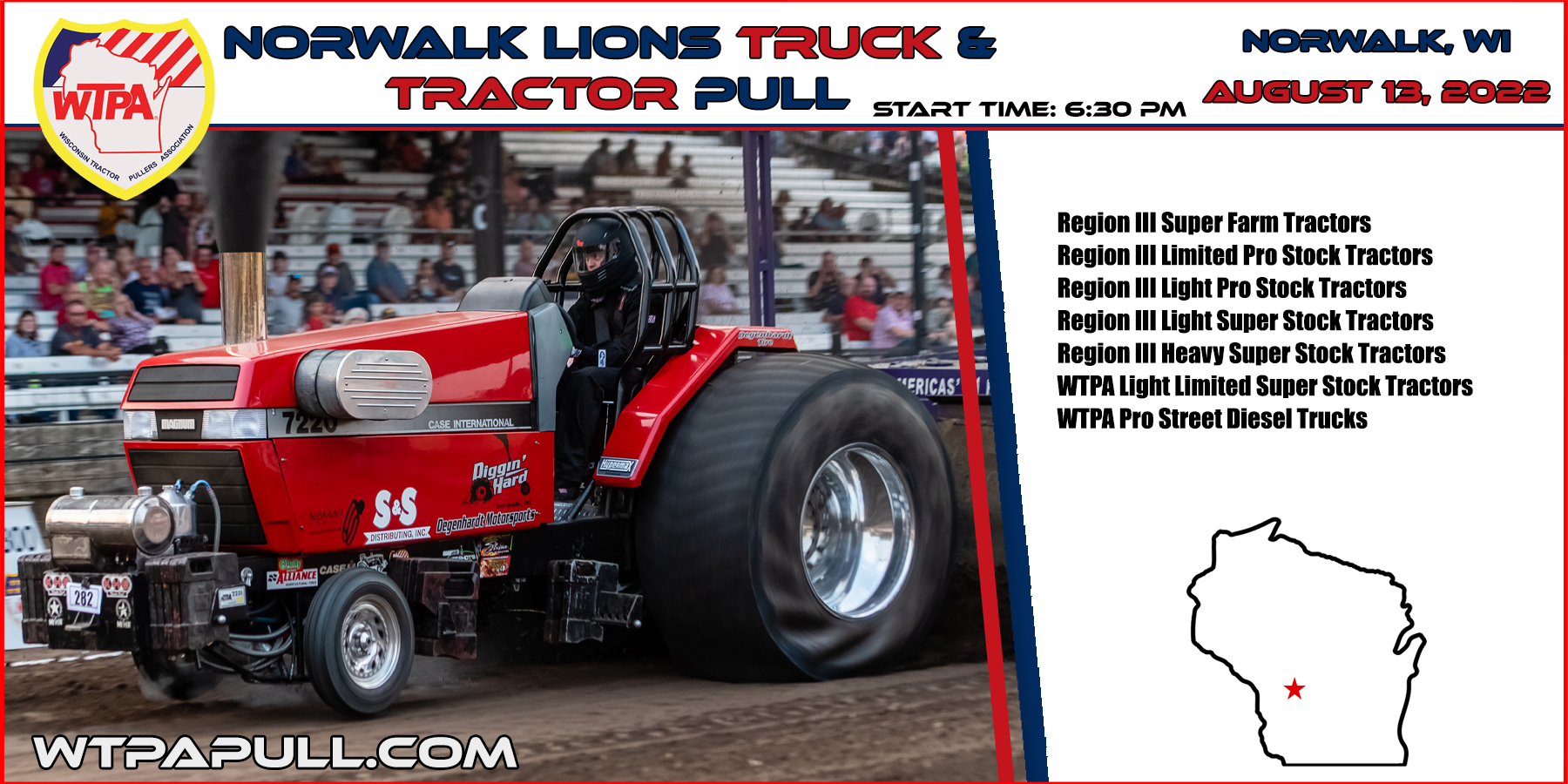 Norwalk, WI Wisconsin Tractor Pullers Association