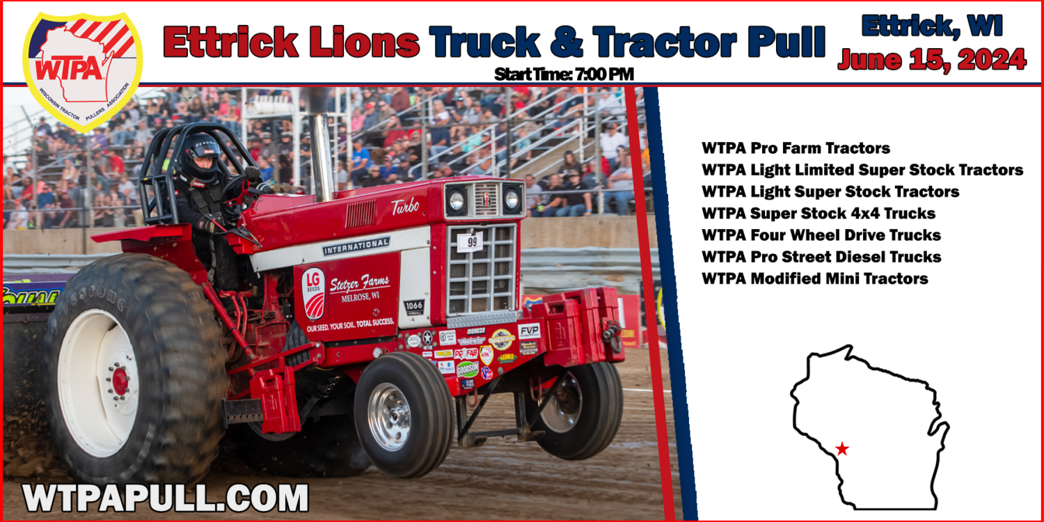 Ettrick, WI Wisconsin Tractor Pullers Association