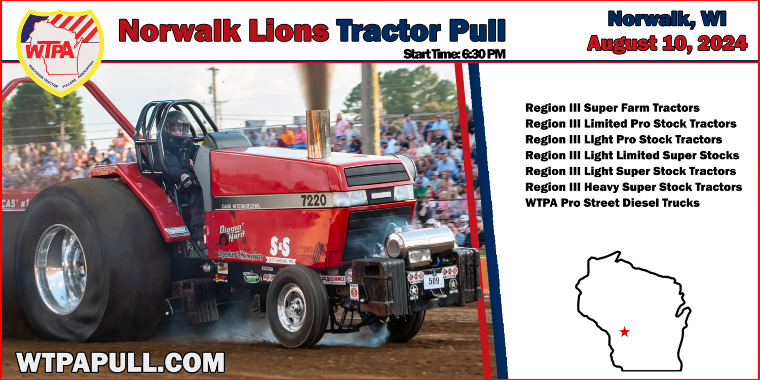 Norwalk, WI Wisconsin Tractor Pullers Association