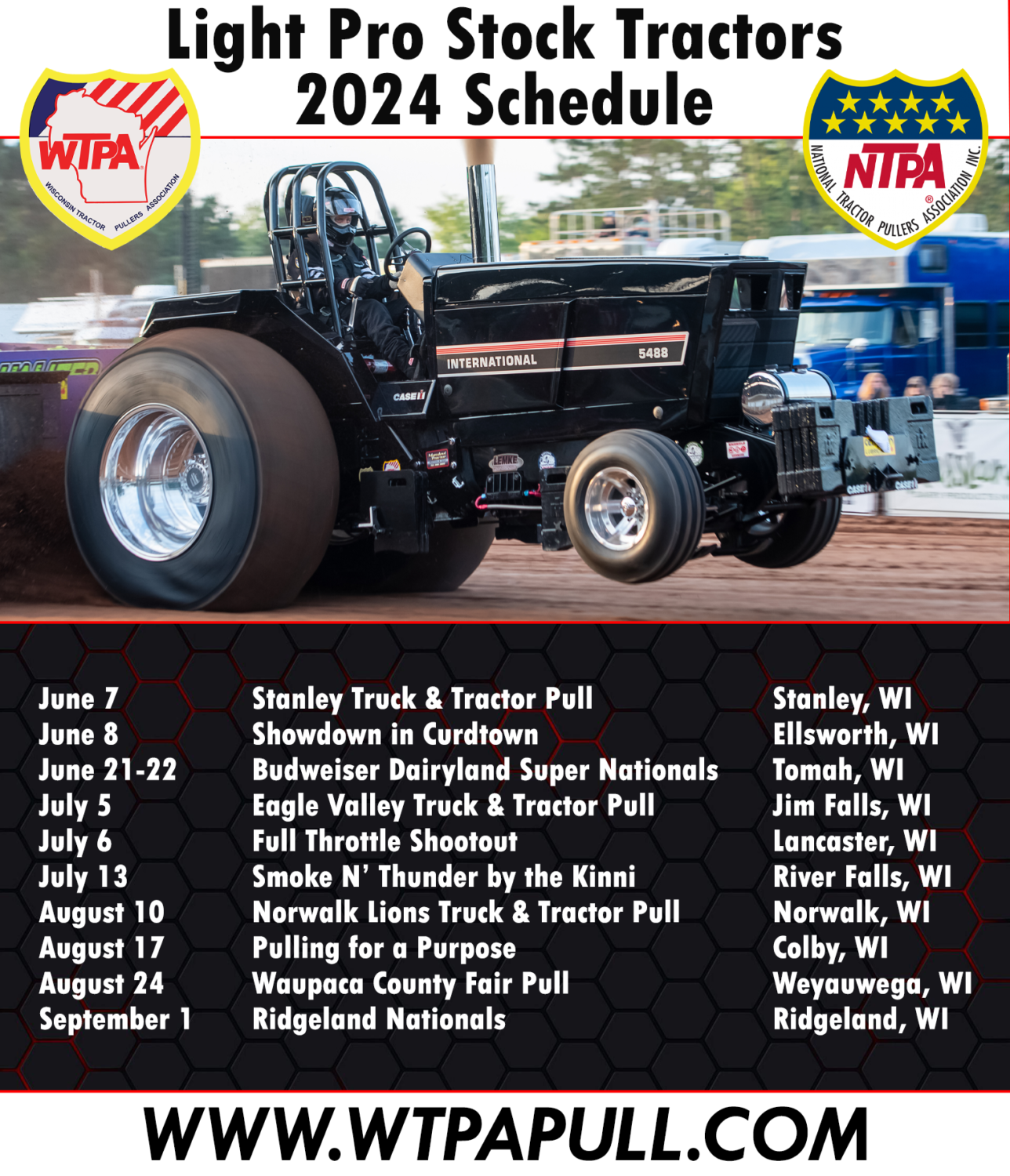2024 Class Schedules Wisconsin Tractor Pullers Association