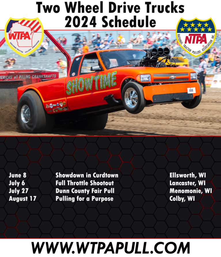 2024 Class Schedules Wisconsin Tractor Pullers Association